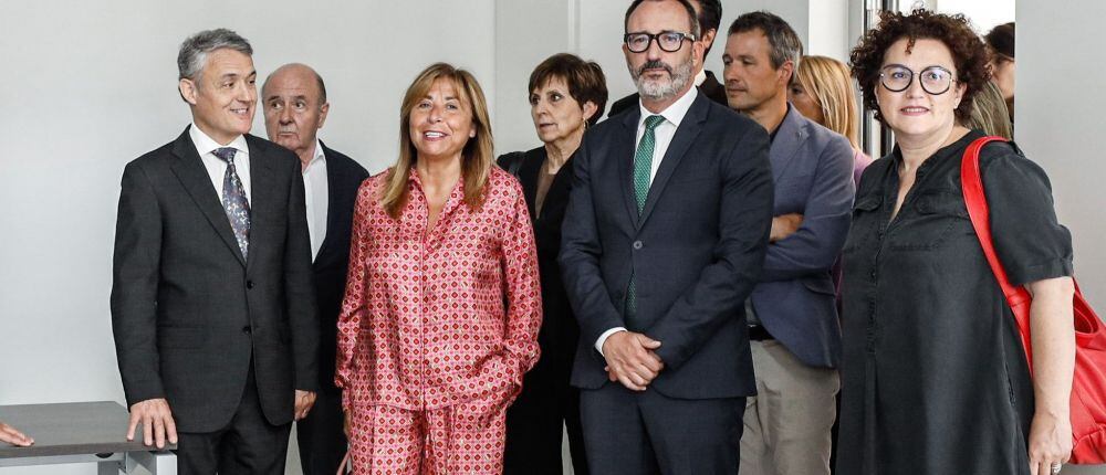 jordi Aristot Mora en la visita als pisos socials de Casa Aristot.
