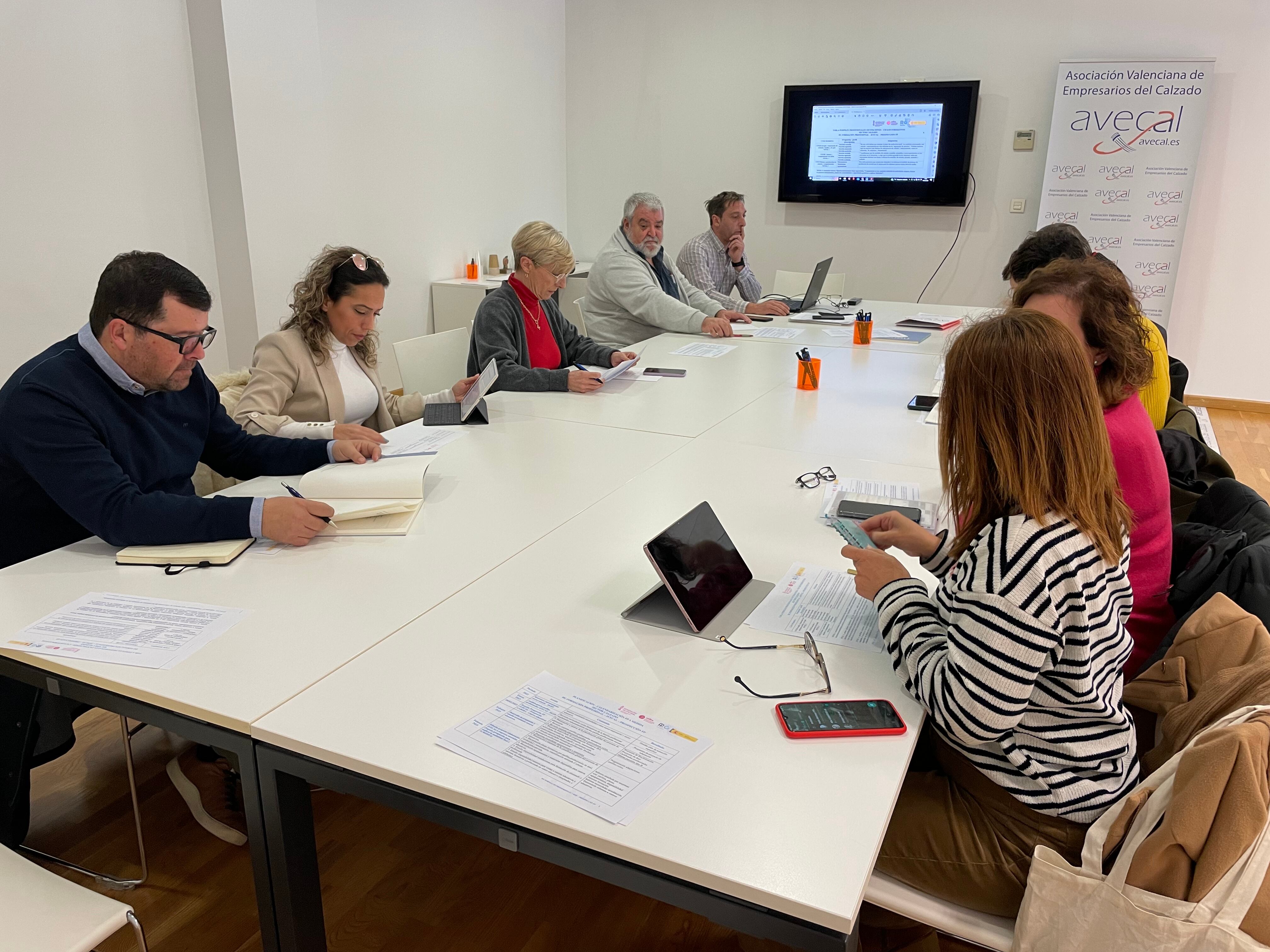 Reunión AVECAL con responsables de Formación Profesional