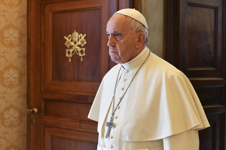 El papa Francisco  en el Vaticano