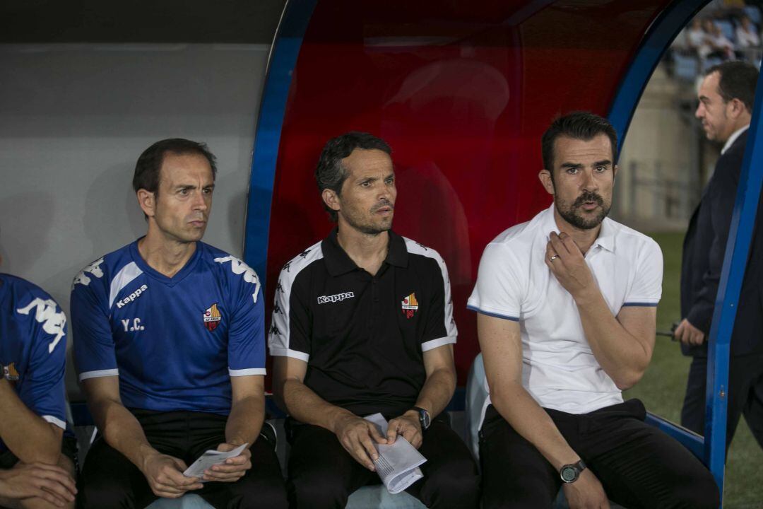 López Garai en Almería como técnico del Reus.