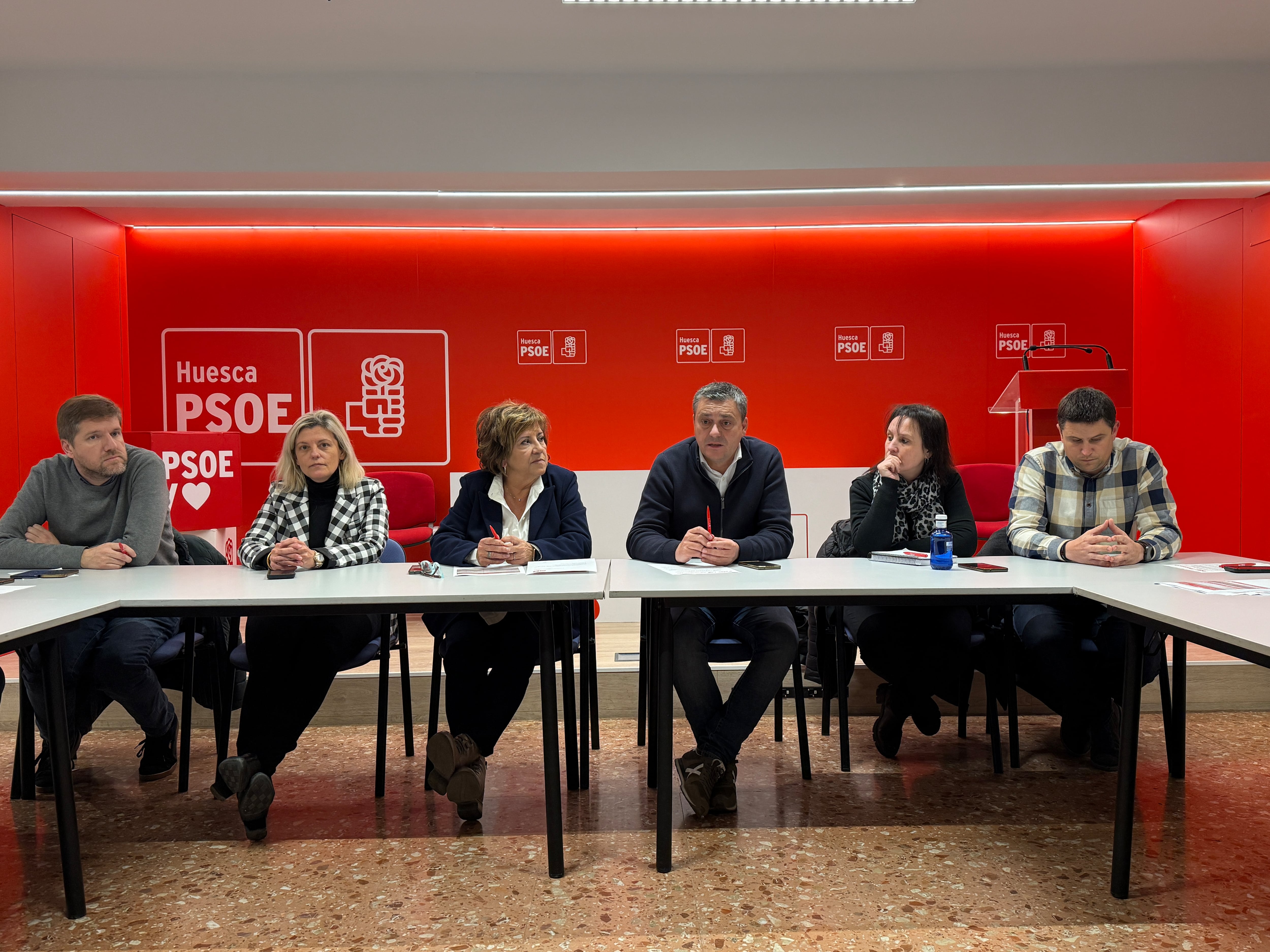 Ejecutiva provincial PSOE Alto Aragón