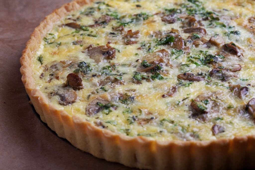 Quiche de setas