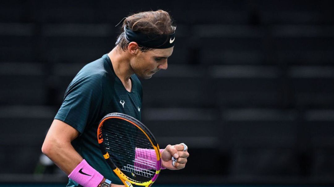 Rafa Nadal vence a Feliciano en París Bercy.