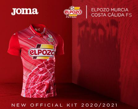 ElPozo ya tiene nueva equipación para la temporada 20-21 con Joma