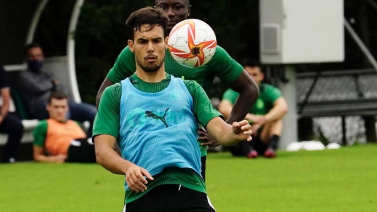 Declaraciones de Borja Domínguez, jugador del Racing