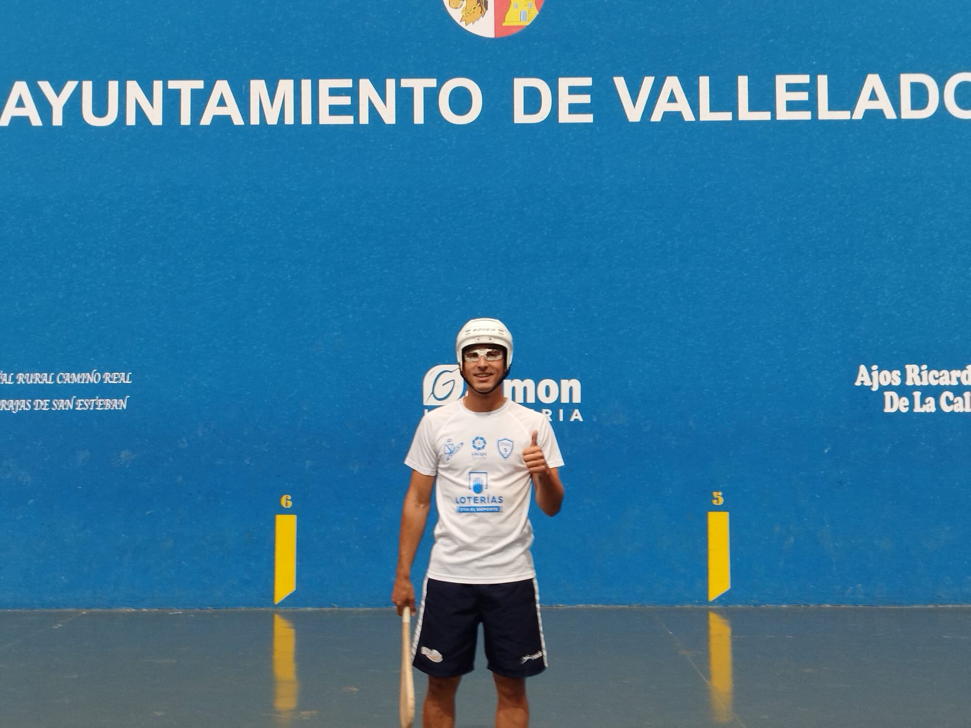 El pelotari segoviano Carlos Baeza estará con España en el Mundial absoluto