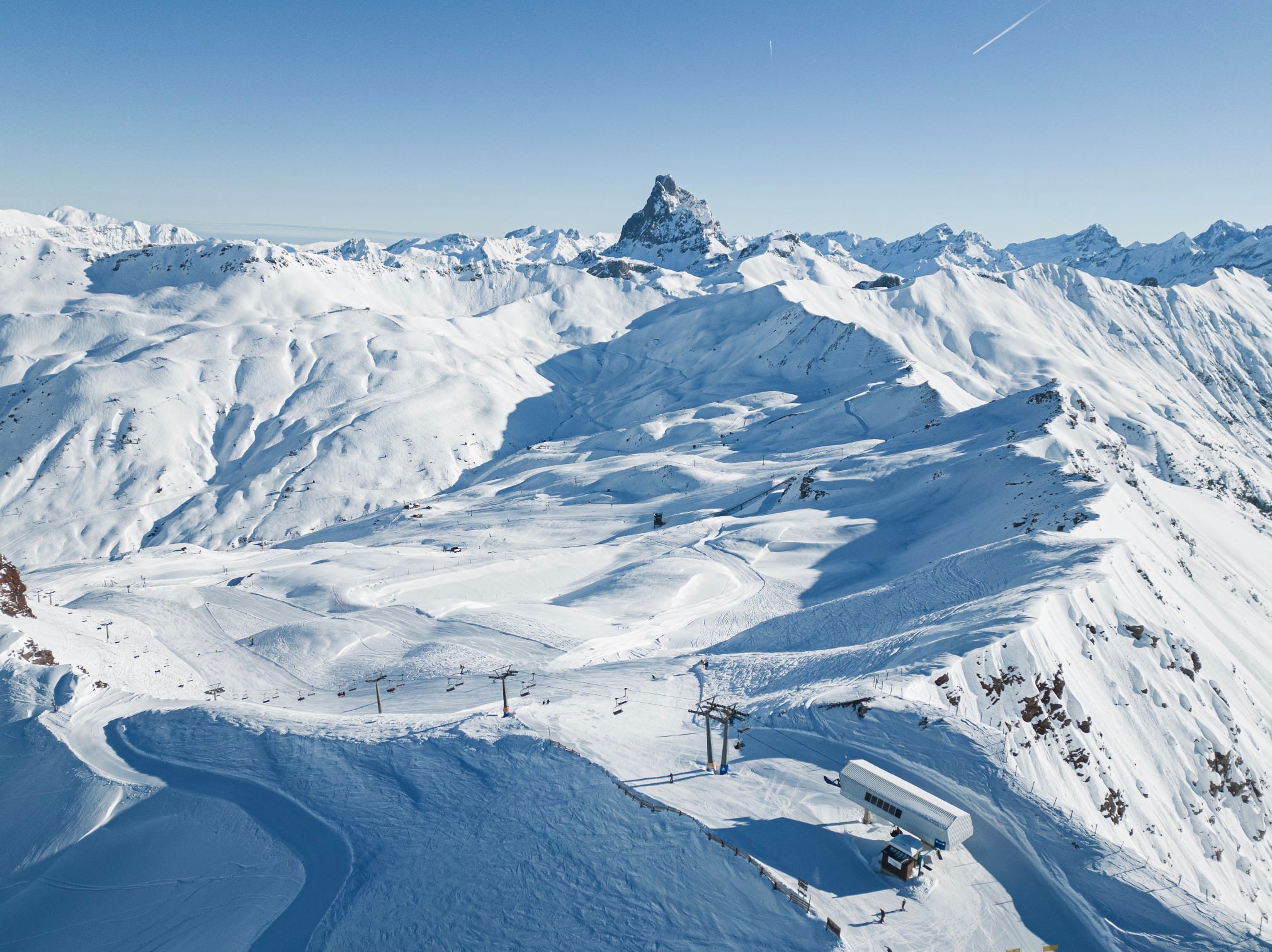 Aspecto que presenta la estación de Astún