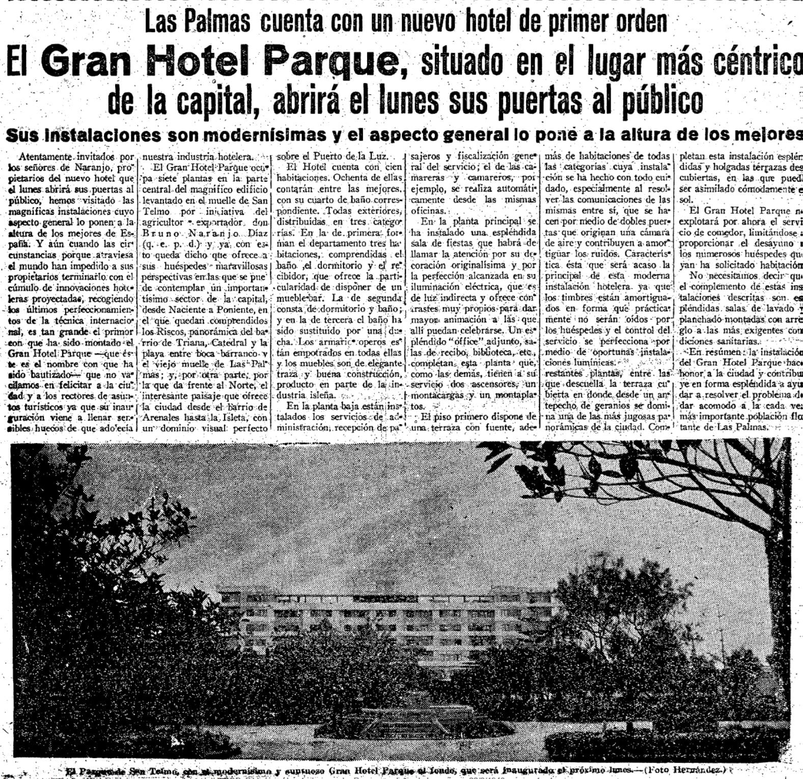 Viaje al pasado, con Israel Campos: Gran Hotel Parque