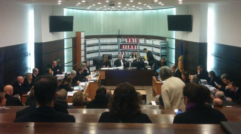 Primera jornada del macrojudici de BPA.