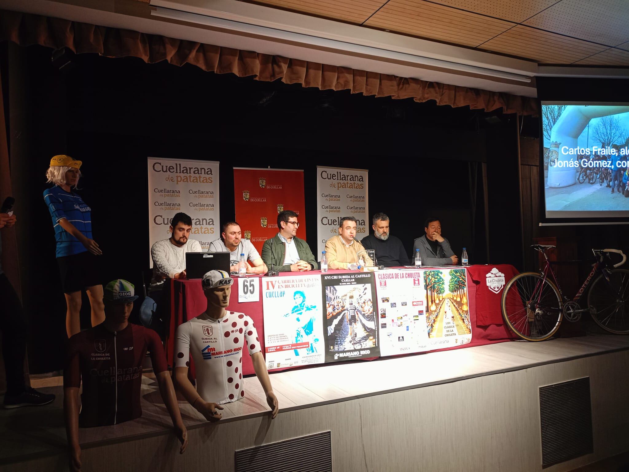 Presentación de la Clásica de la Chuleta de Cuéllar 2025.