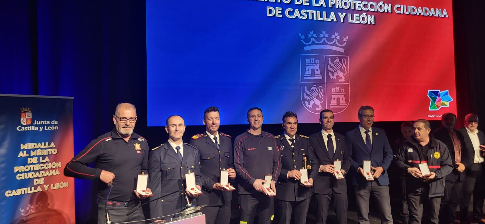 Acto de entrega de las medallas