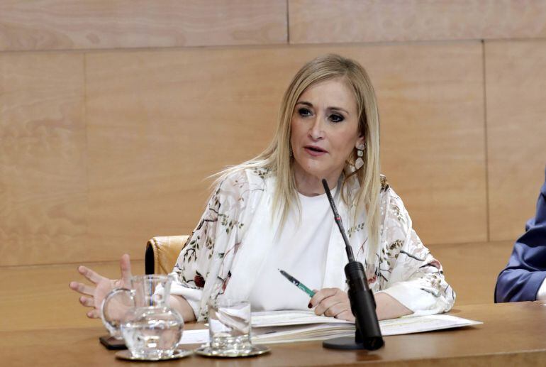 La presidenta de la Comunidad de Madrid Cristina Cifuentes.