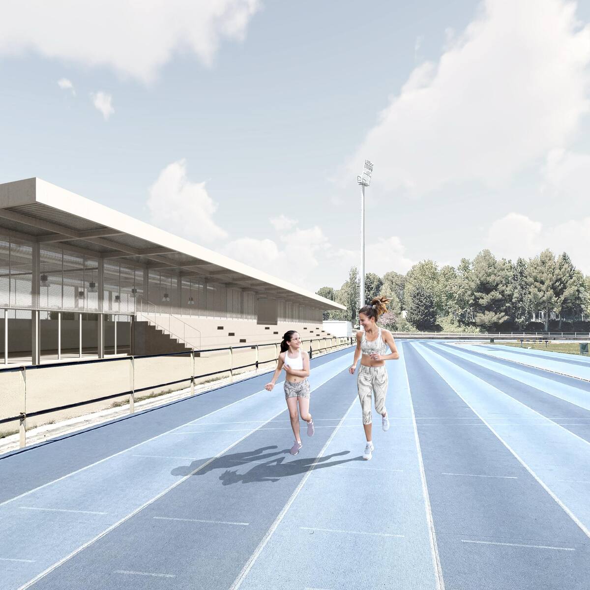 La Ciudad Deportiva "José María Escriche" contará con un nuevo edificio de servicios y un campo multideporte