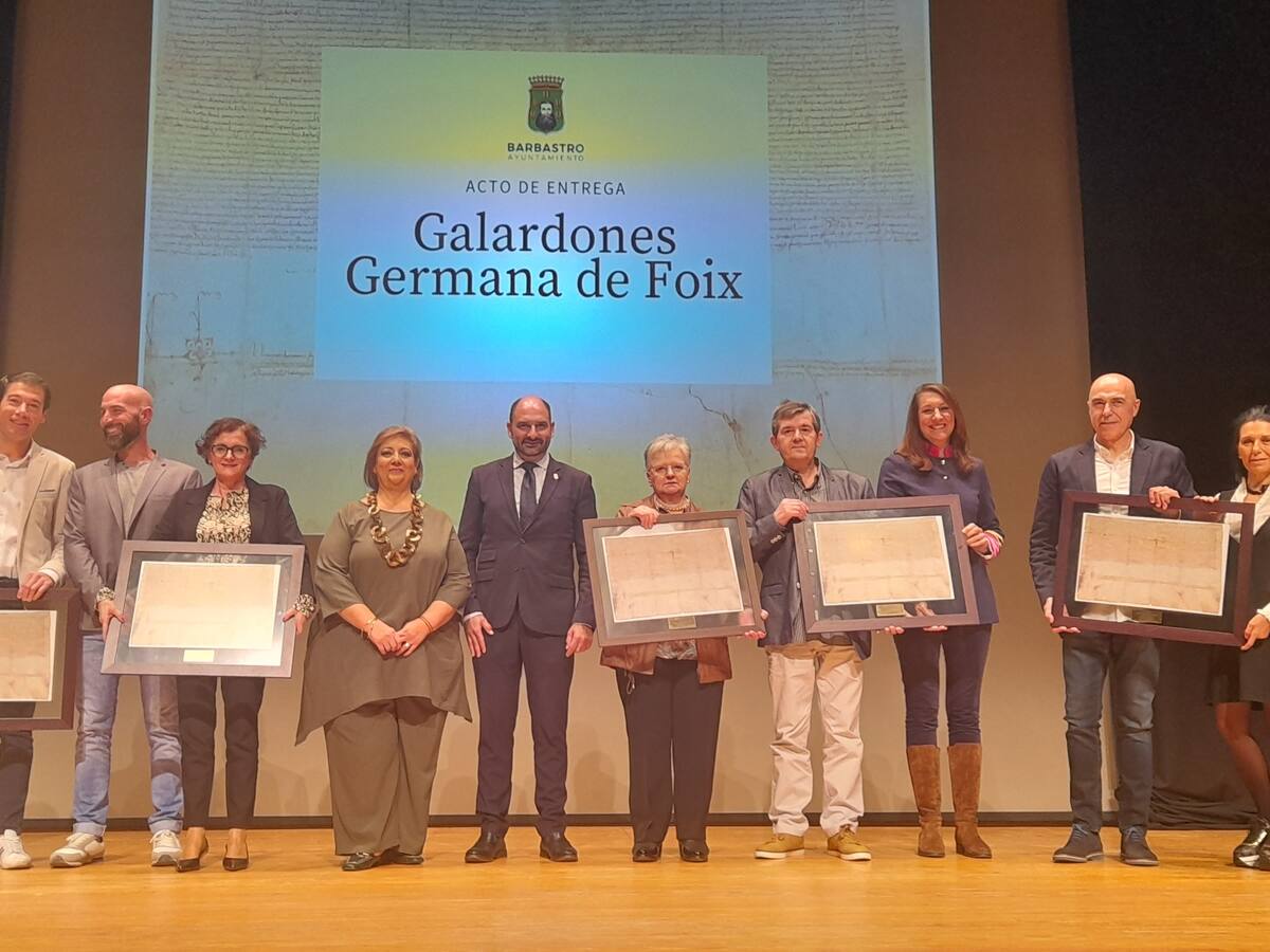 Barbastro entrega los premios Germana de Foix