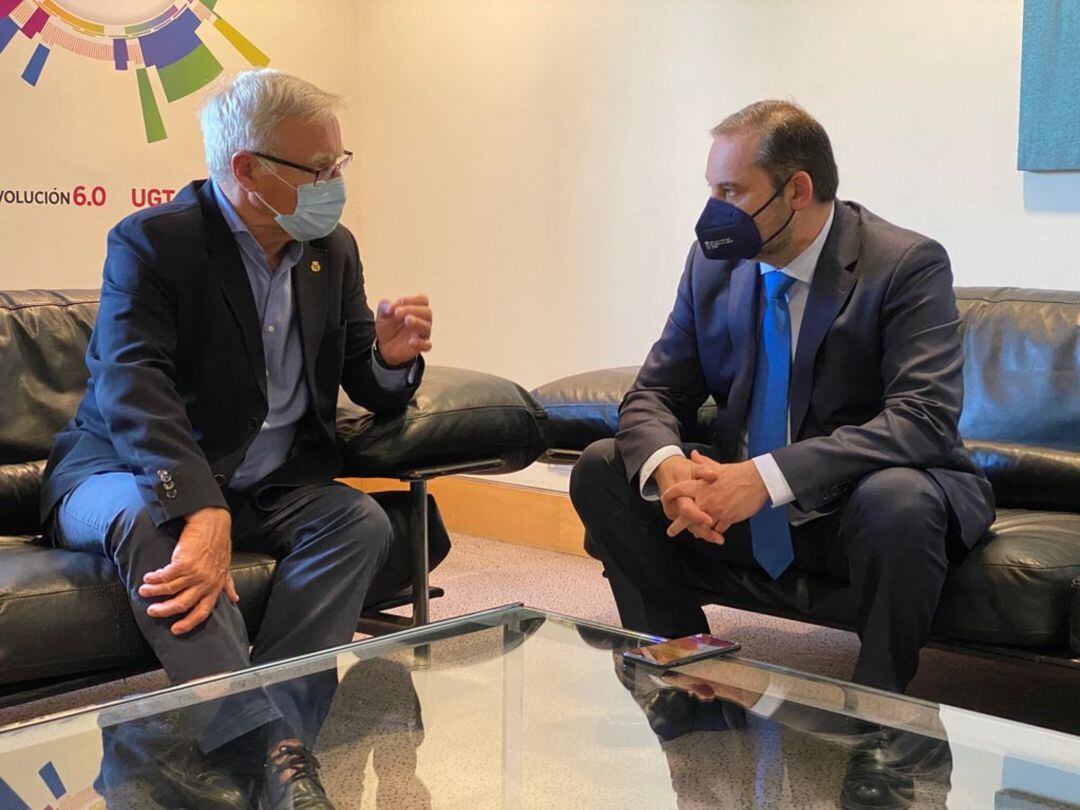 Joan Ribó y José Luis Ábalos