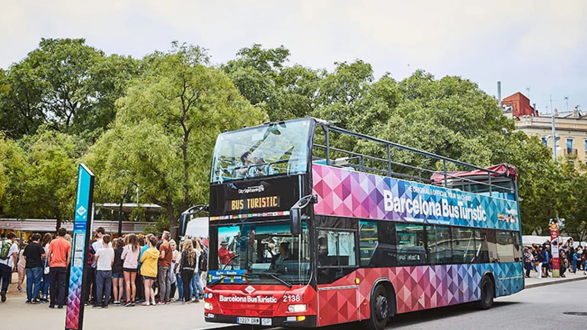 El bus turístic de Barcelona ha perdut un milió de passatgers en dos anys
