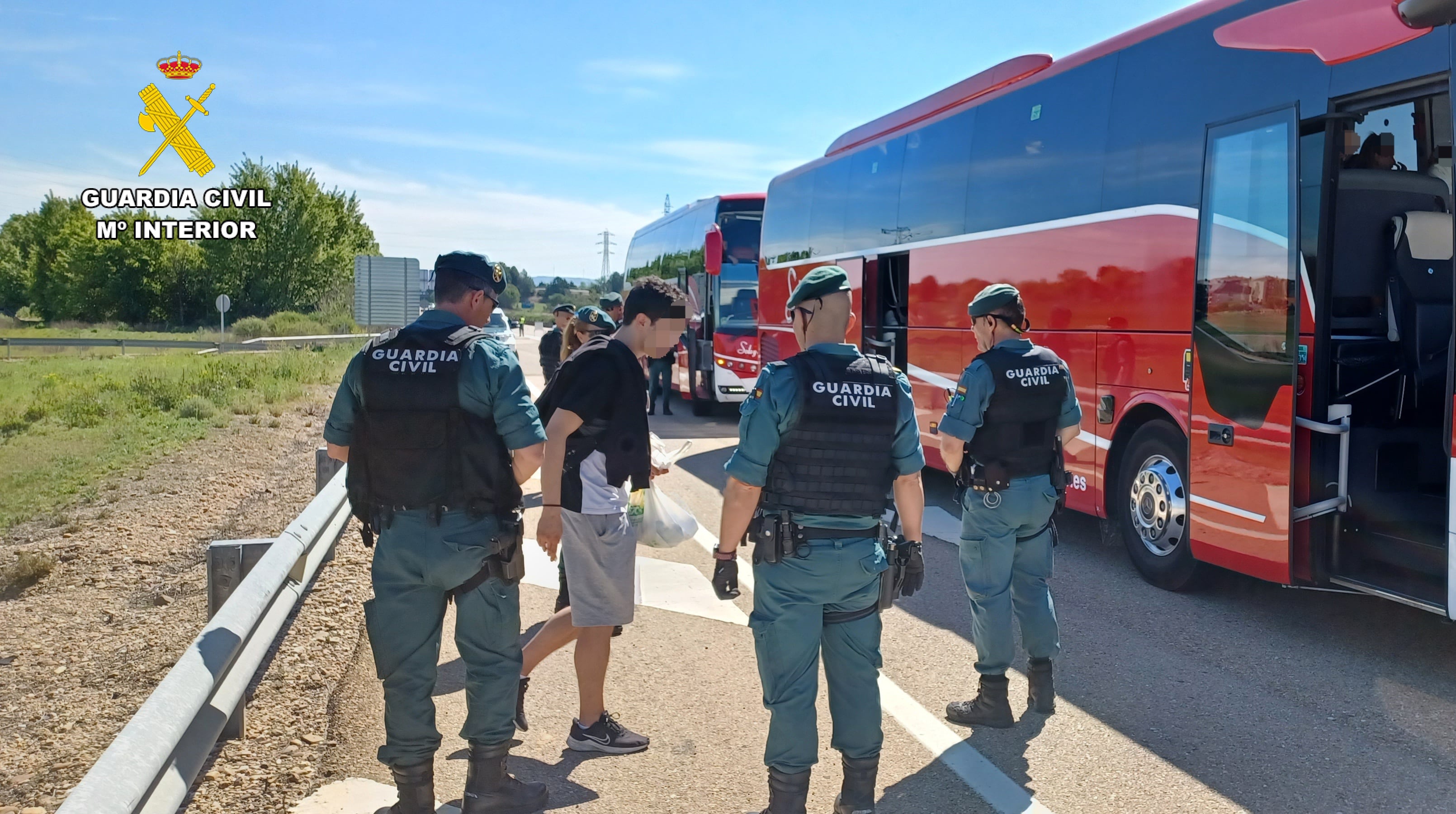 Intervención de la Guardia Civil en la ITA