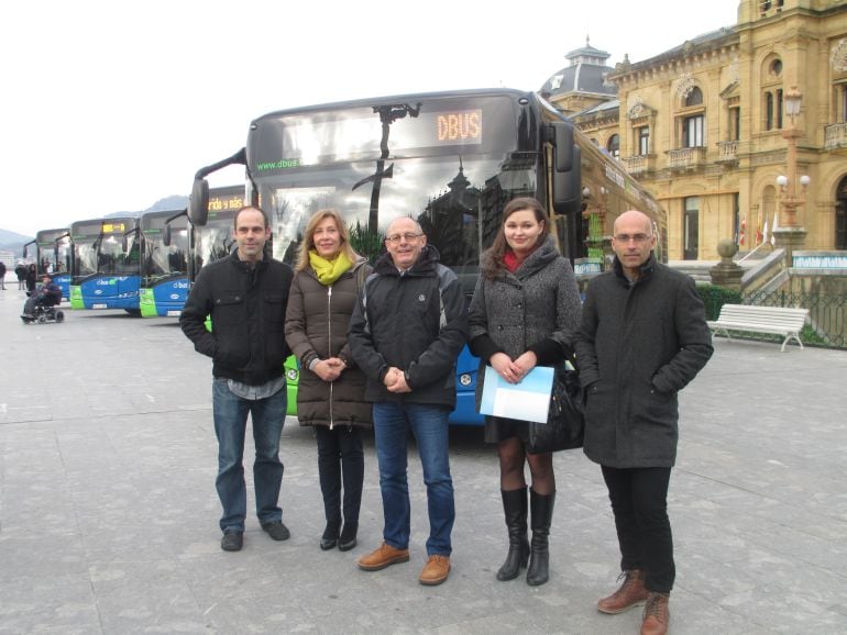 Nuevos autobuses híbridos