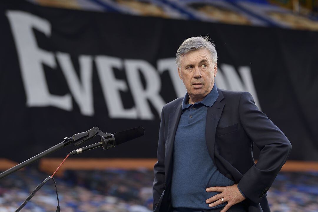 Carlo Ancelotti, entrenador del Everton 