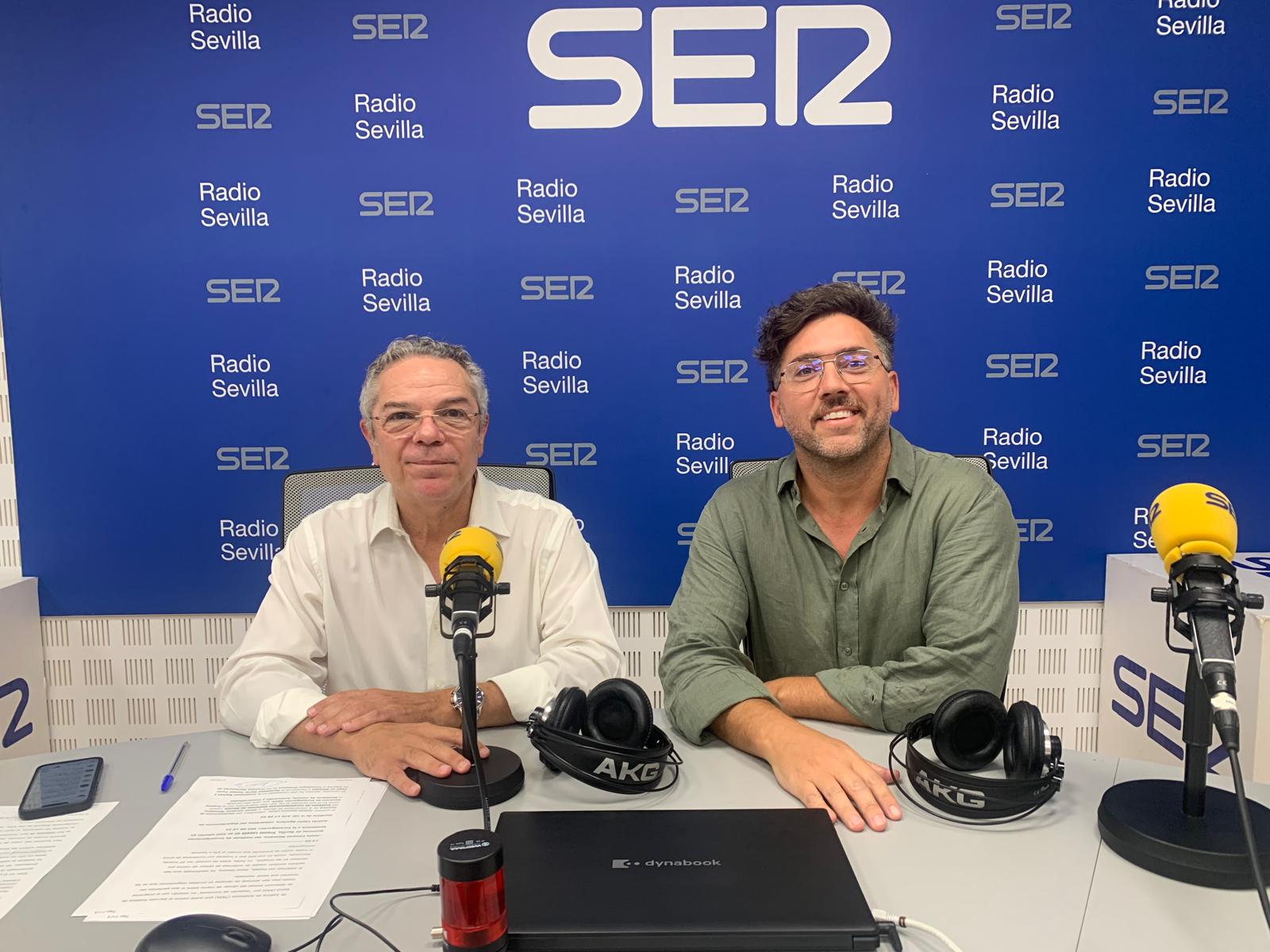 Javiero Lebrato, director de Naturaleza Encendida Sur y Salomón Hachuel