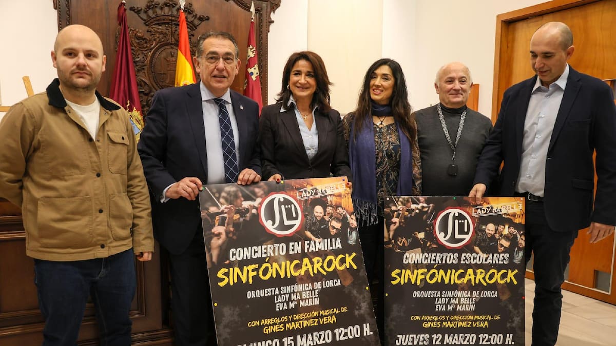 Antonio Meca, presidente de la Orquesta Sinfónica de Lorca.