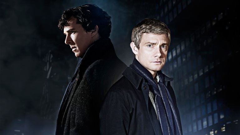 Imagen promocional de la miniserie &#039;Sherlock&#039;