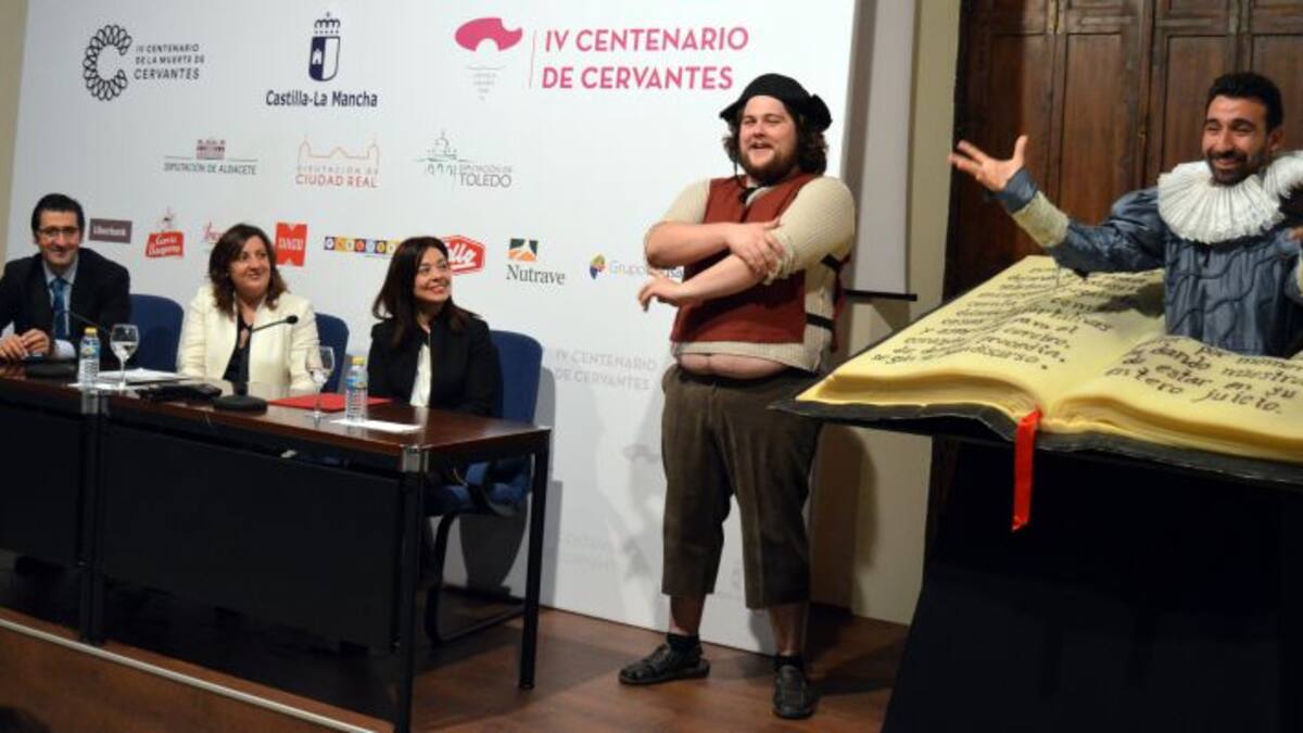 Cervantes ilumina los gigantes