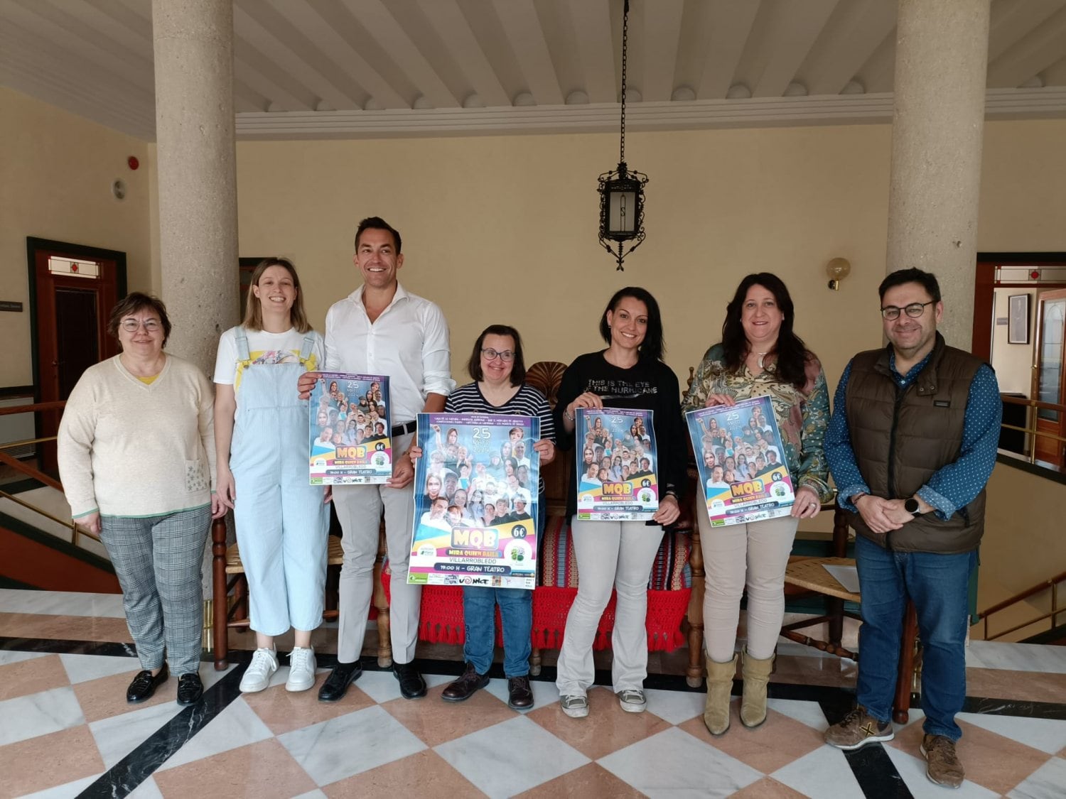 Presentación de la gala solidaria &#039;Mira Quien Baila&#039; en Villarrobledo