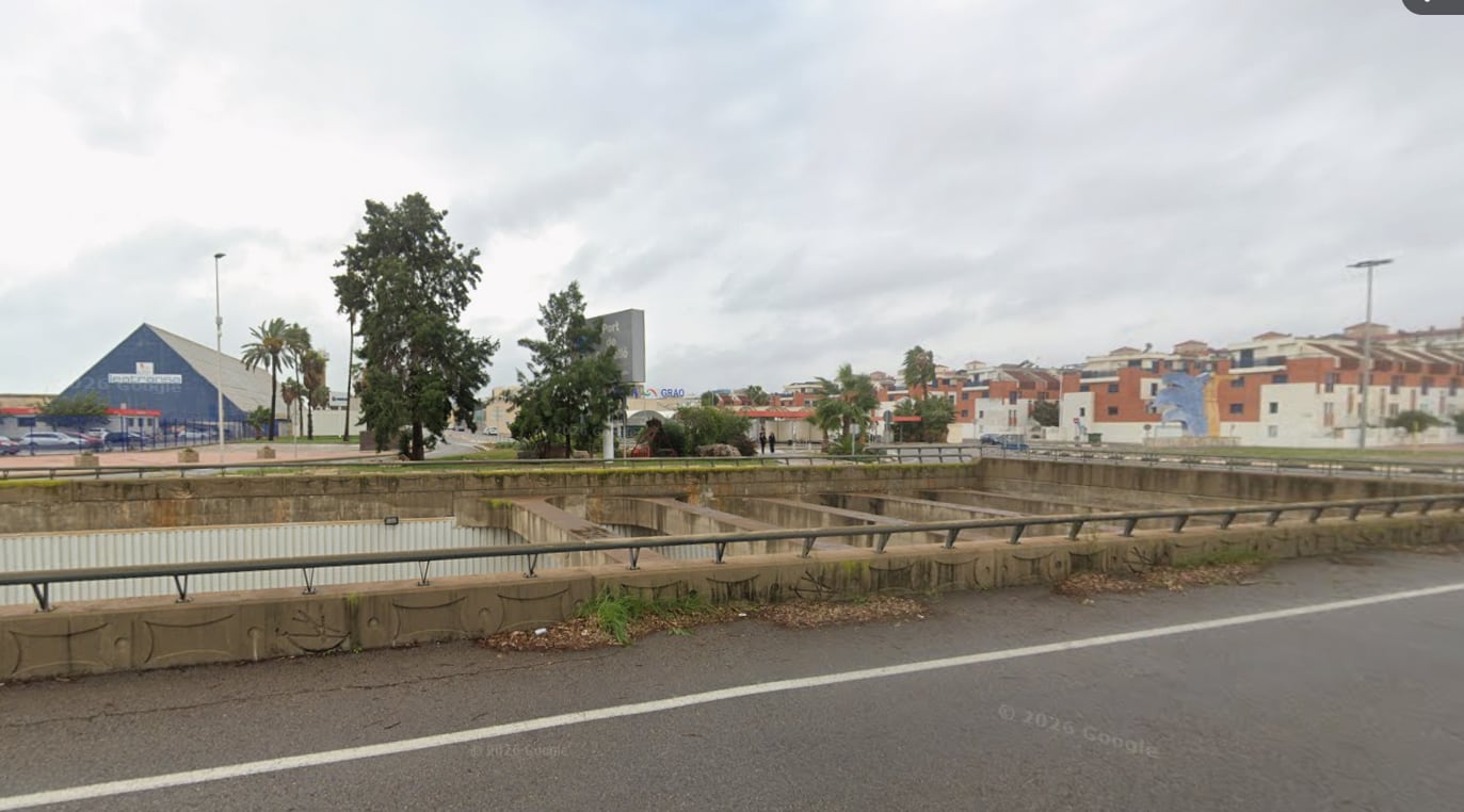 Imagen de la zona donde se produjo el incendio