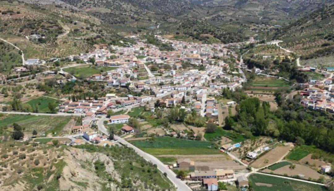 Panorámica del municipio de Frailes.