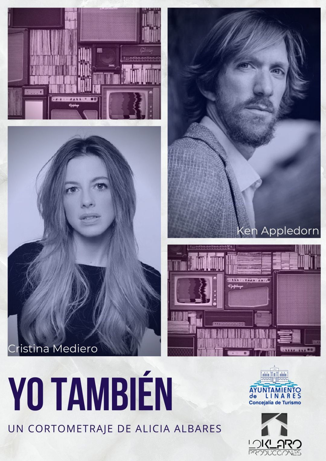 Cartel del cortometraje &quot;Yo también&quot;.