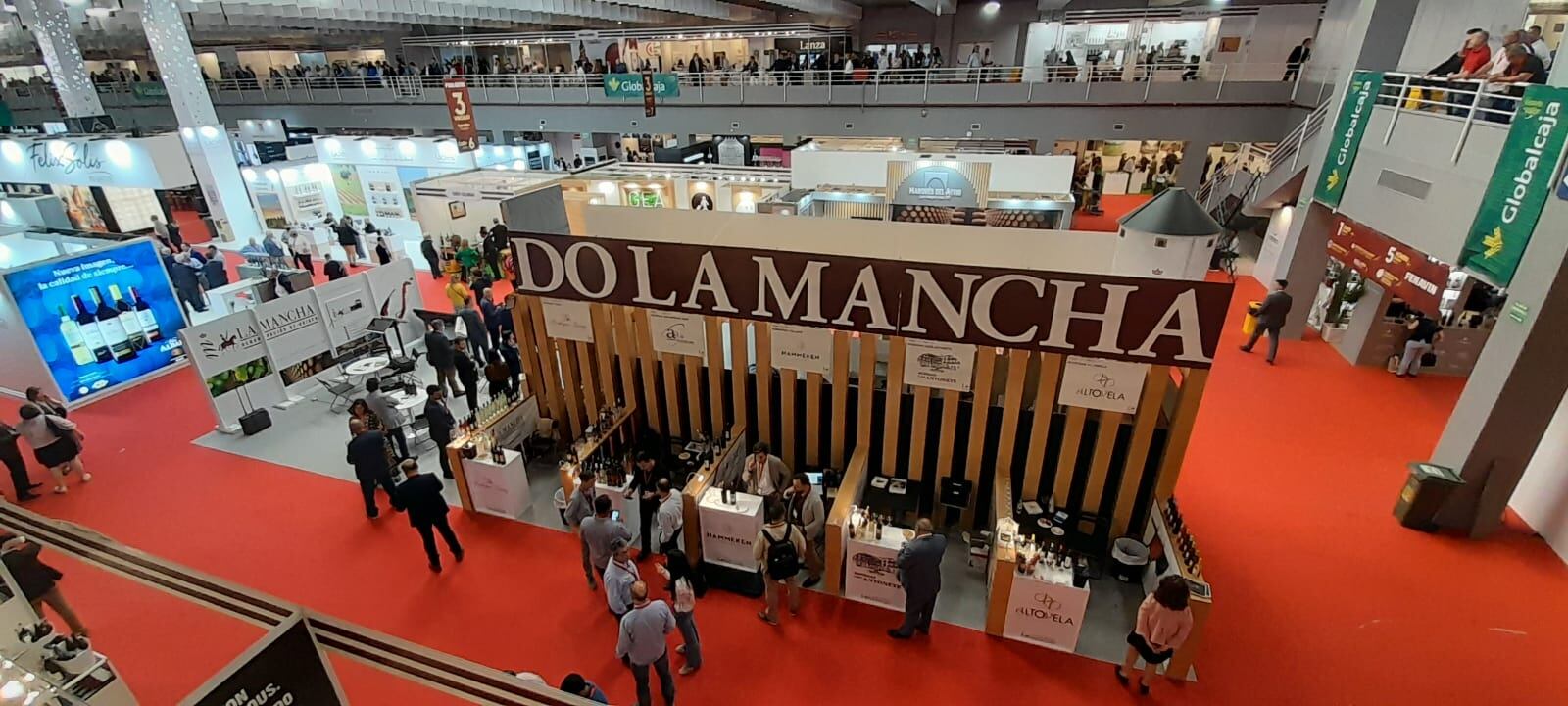 Stand de la DO La Mancha en Fenavin