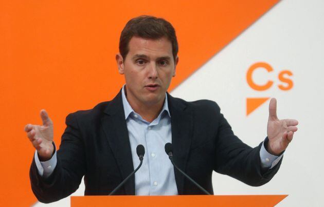 El líder de Ciudadanos, Albert Rivera