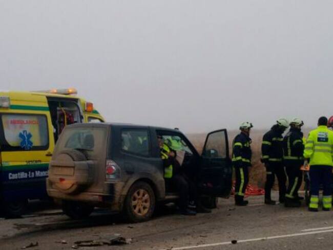 Otra fotografía del accidente