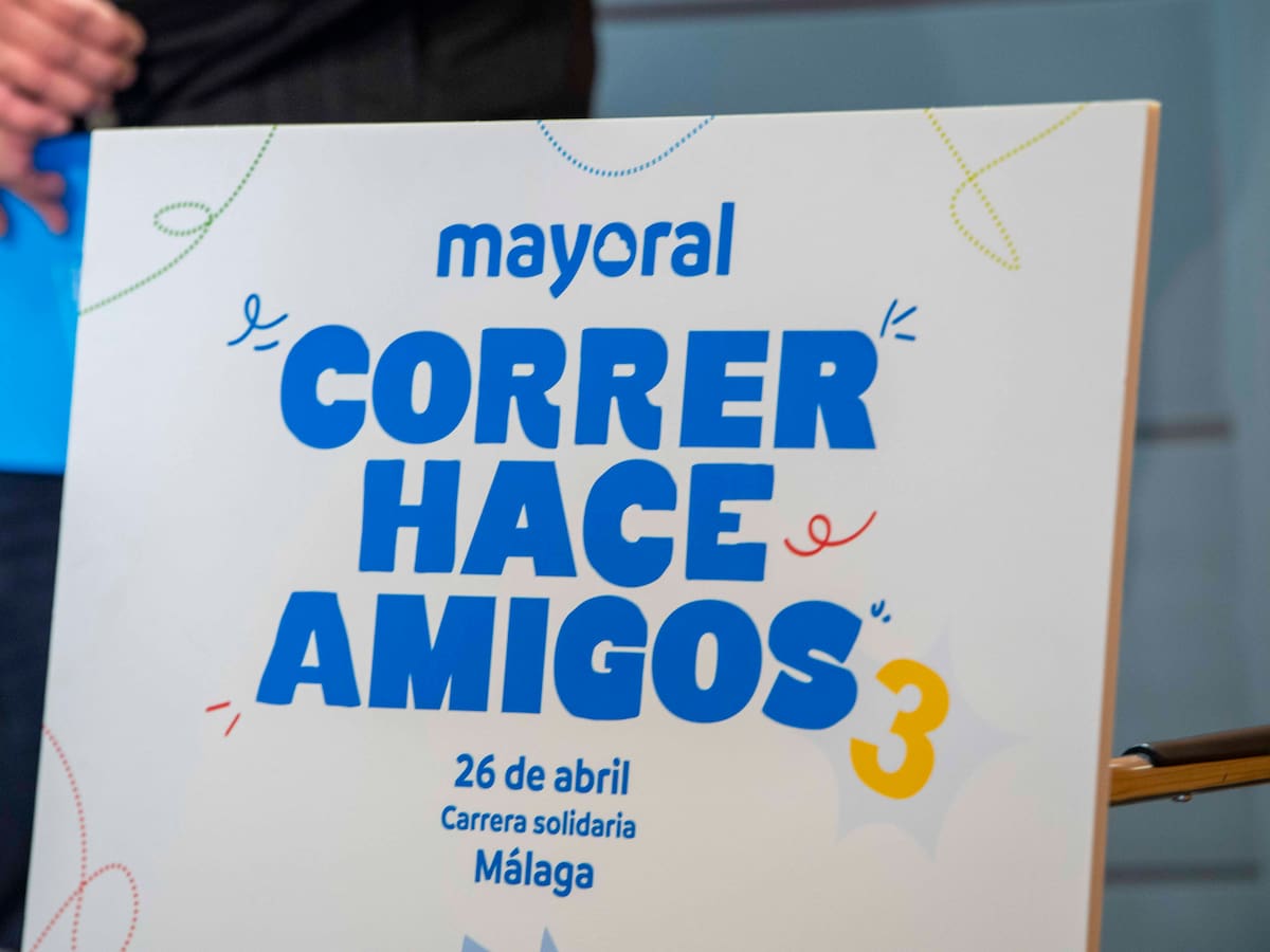 La carrera 'Correr hace amigos' organizada por Mayoral a beneficio de Aldeas Infantiles SOS