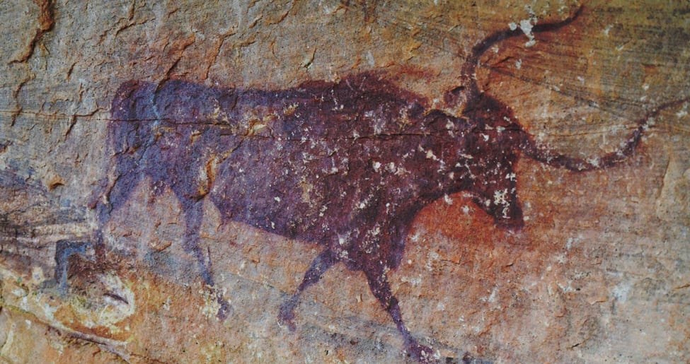 Pinturas rupestres de Villar del Humo (Cuenca).