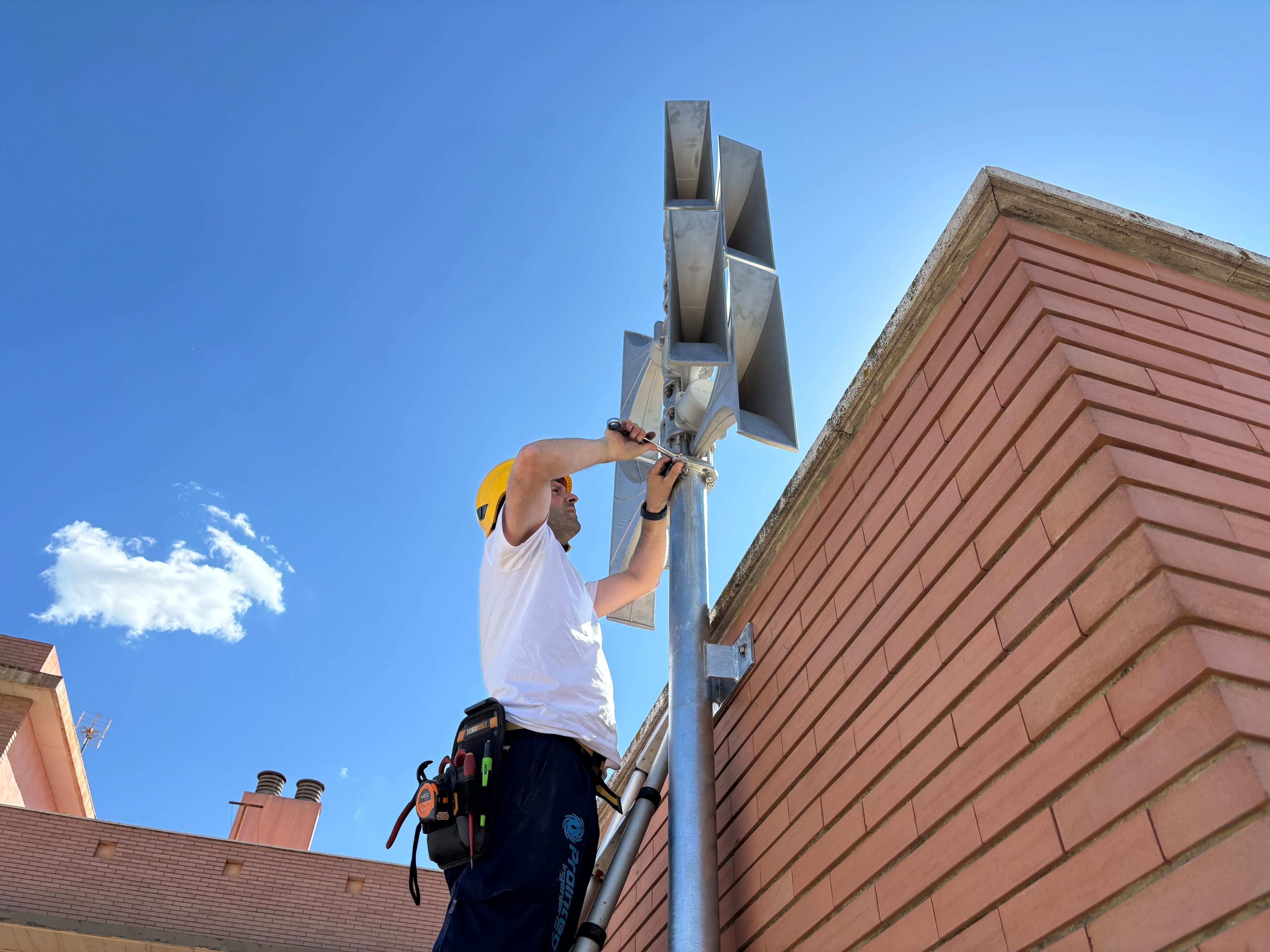 Instalación de alarma sonora en La Torre