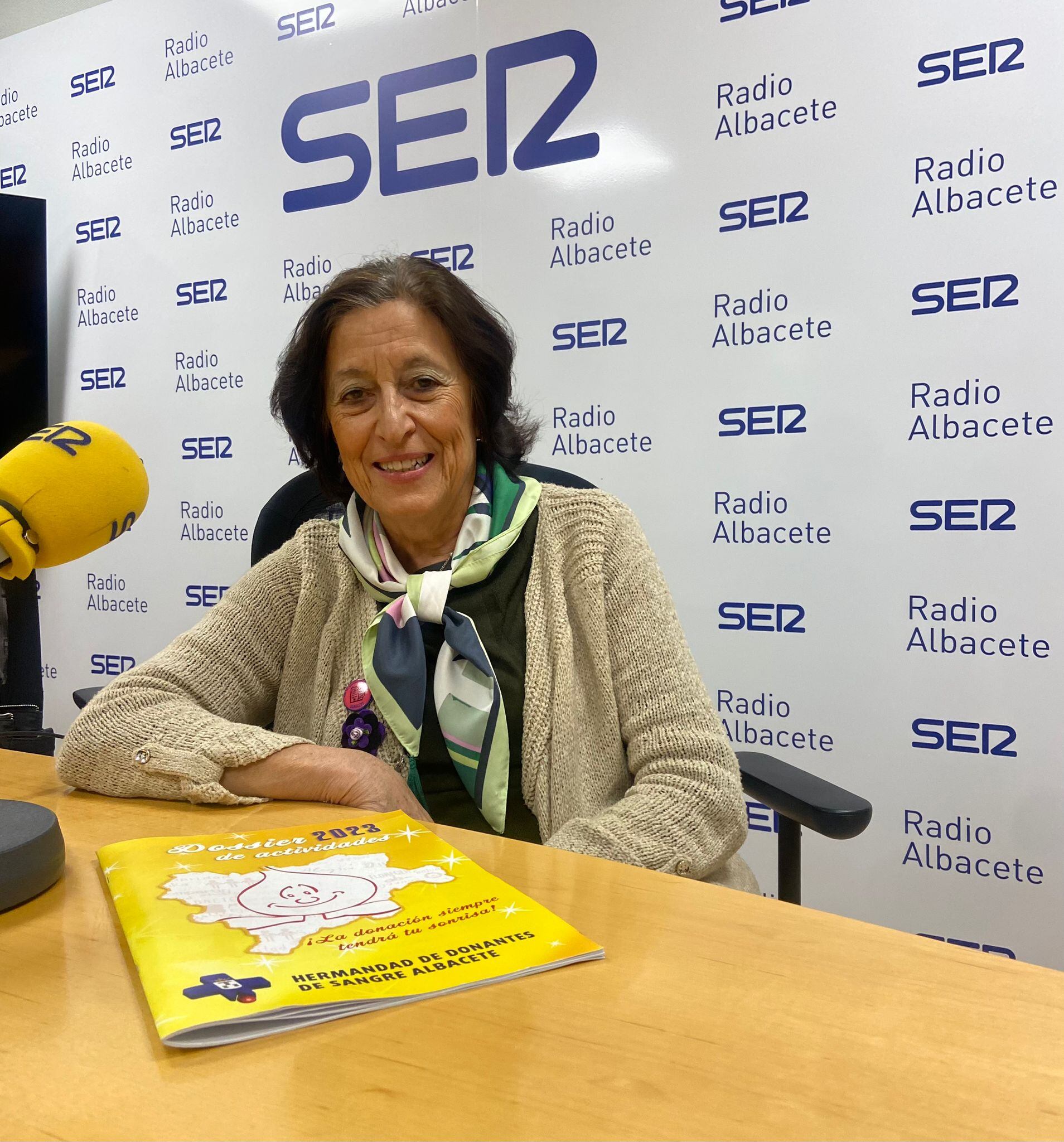 Ángela López en Radio Albacete