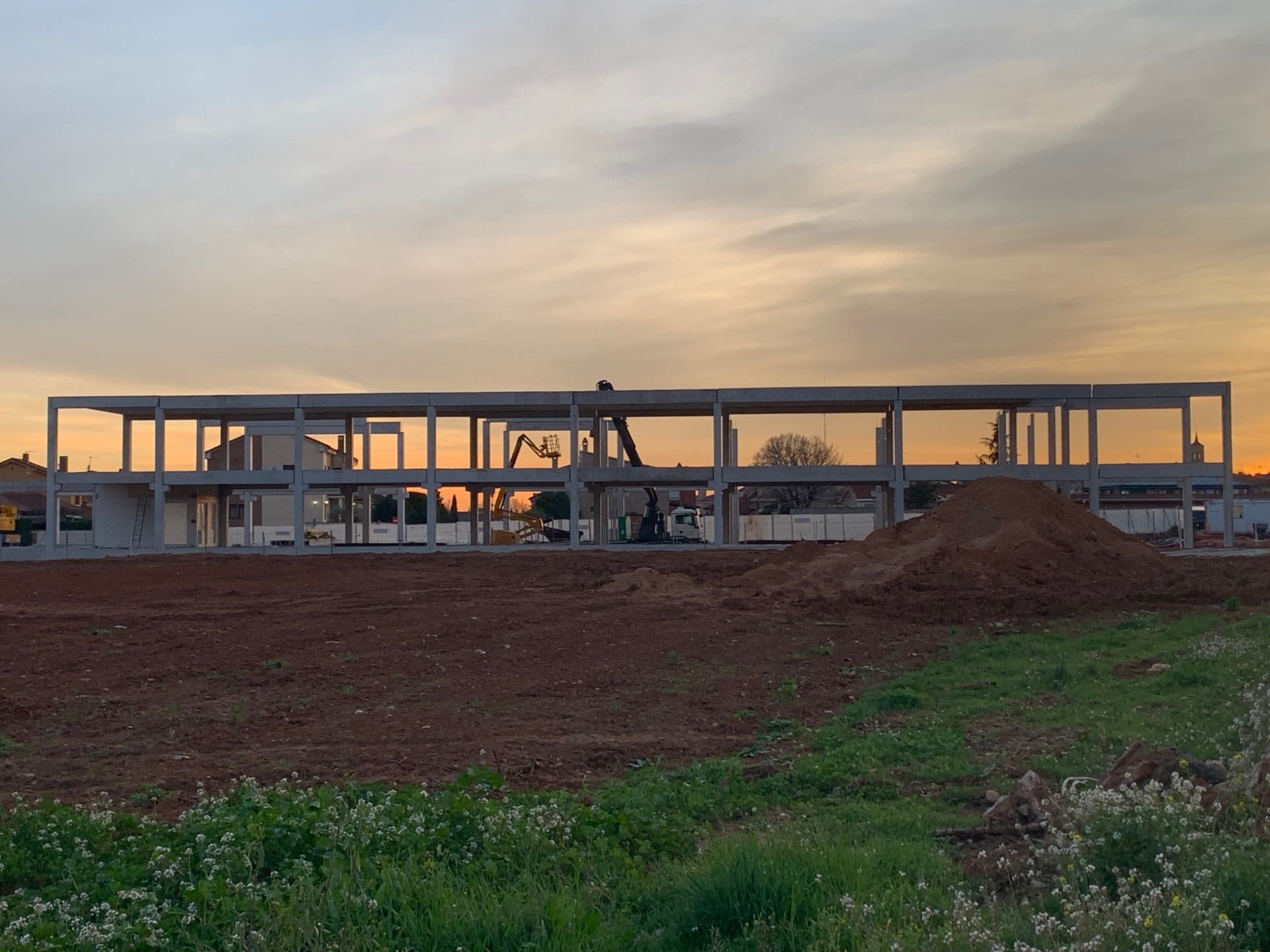 Estructura nuevo Centro de Salud de Cabanillas del Campo