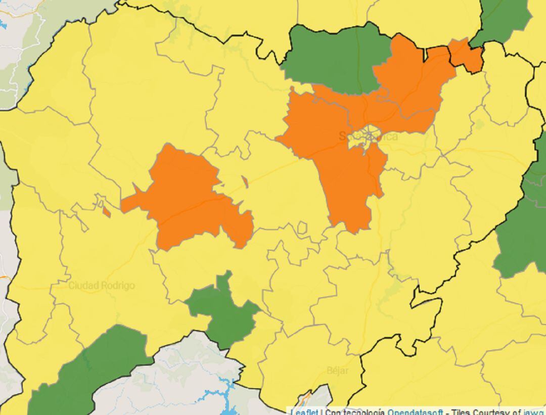 Así afecta la pandemia a Salamanca y provincia.