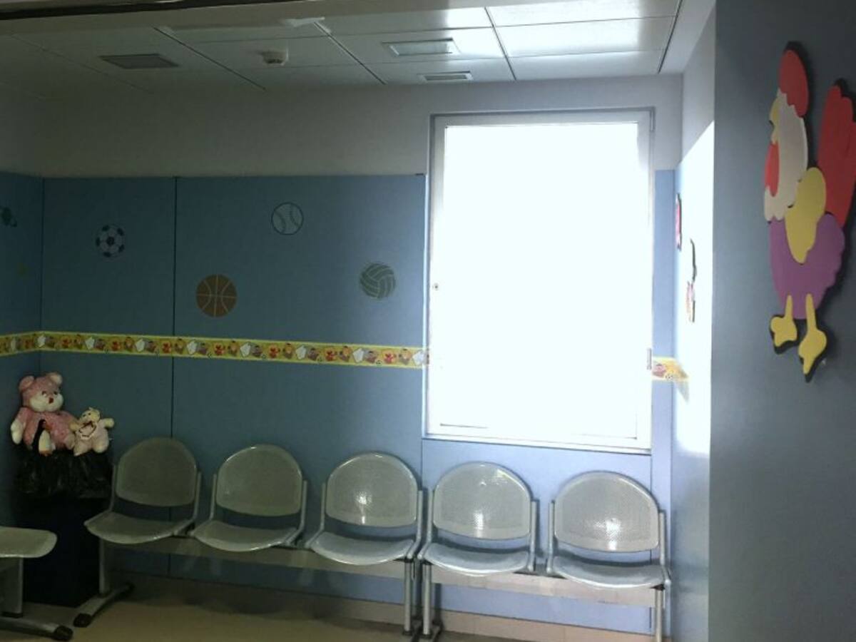 El hospital de Valdepeñas abre una sala de espera en Urgencias, solo para niños