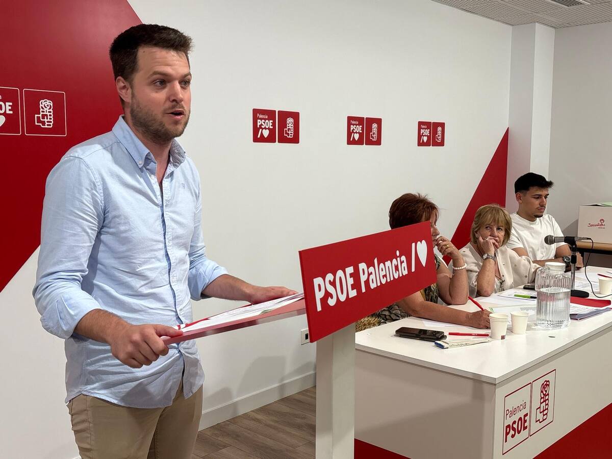Álvaro Bilbao, nuevo secretario general de la Agrupación local del PSOE de Palencia