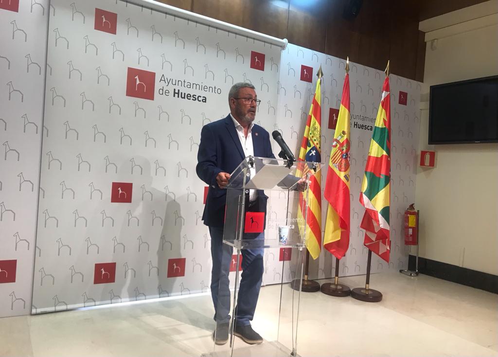 José Miguel Veintemilla, concejal del Ayuntamiento de Huesca