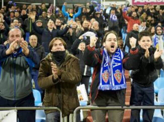 La afición del Real Zaragoza volverá a desplazarse para apoyar al equipo en Pamplona
