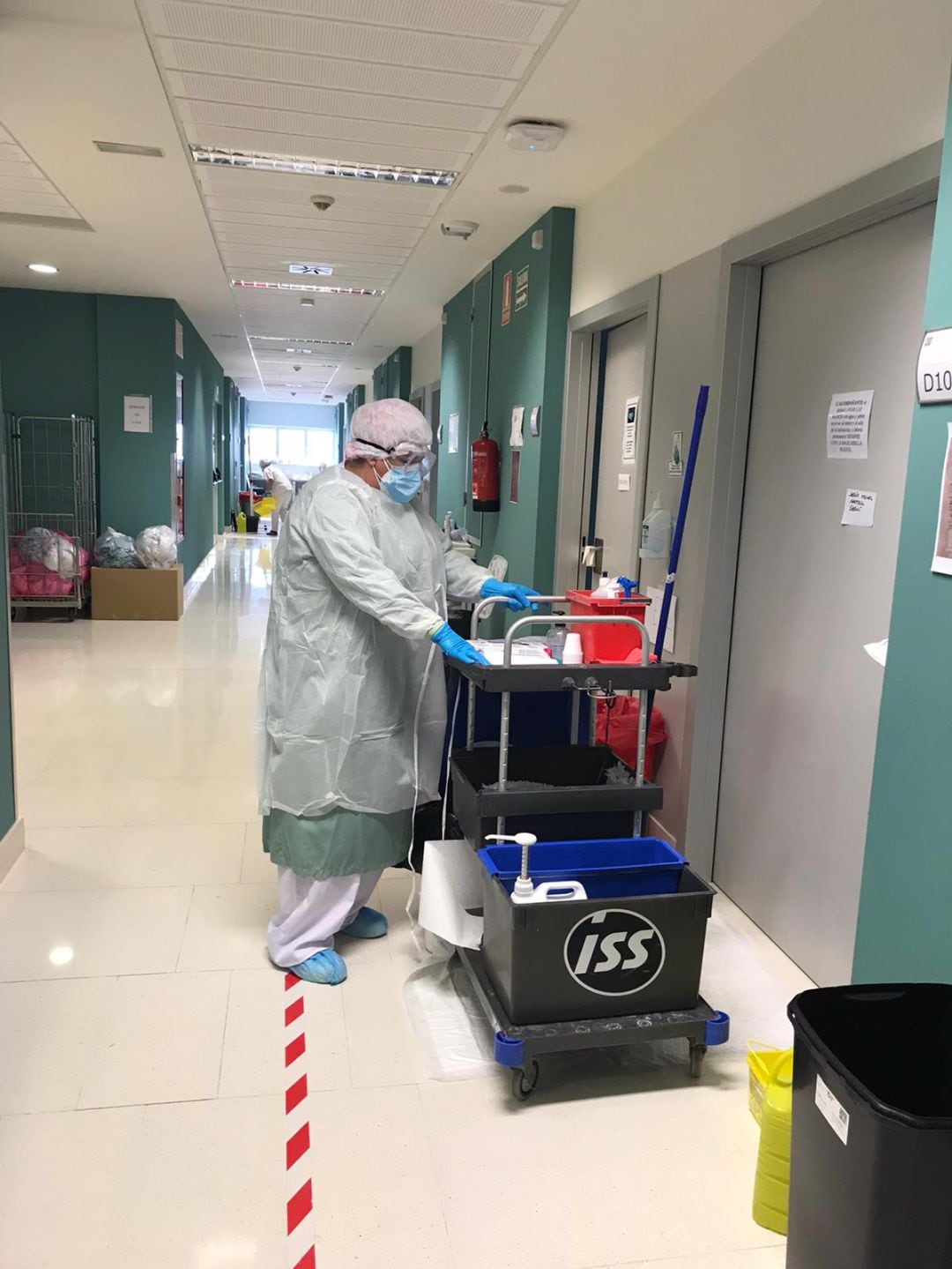 Planta Covid del hospital Francesc de Borja de Gandia