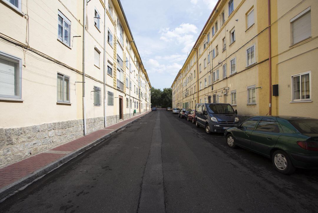 Calle del barrio de La Cacharra