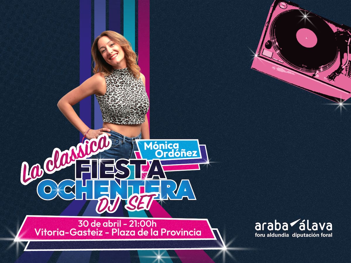 La Clásica Fiesta Ochentera de LOS40 Classic aterriza en Vitoria-Gasteiz el 30 de Abril