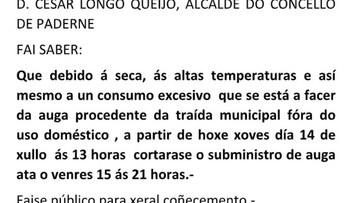 Entrevista al alcalde de Paderne, César Longo (14/07/2022)