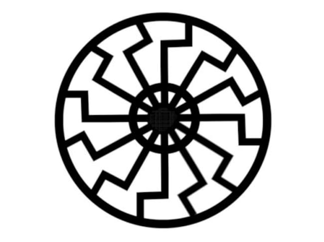 El 'sol negro' está relacionado con el misticismo nazi.