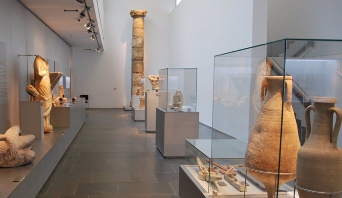 Interior del museo de Baelo Claudia